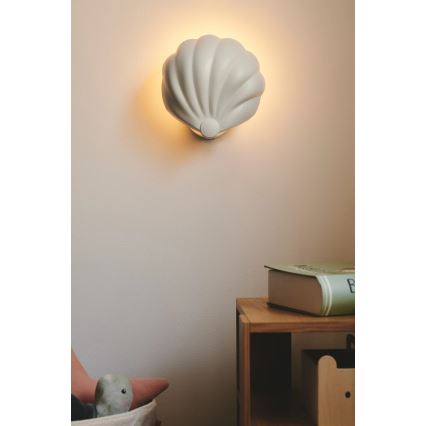 Nordlux - Aplique de pared KONCHI 1xE14/25W/230V blanco