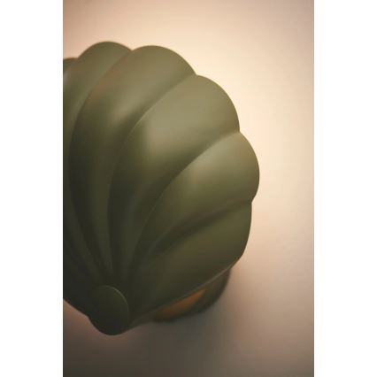 Nordlux - Aplique de pared KONCHI 1xE14/25W/230V verde