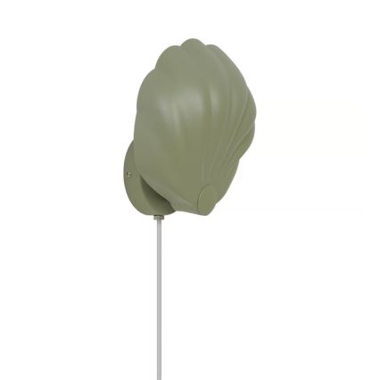 Nordlux - Aplique de pared KONCHI 1xE14/25W/230V verde