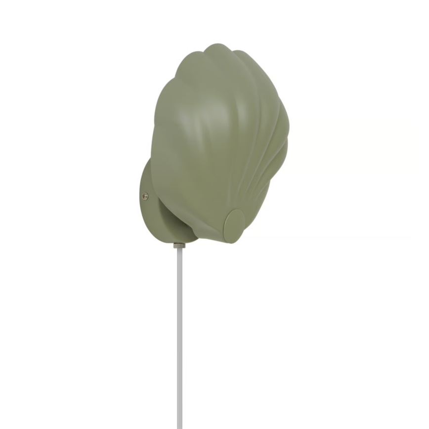 Nordlux - Aplique de pared KONCHI 1xE14/25W/230V verde