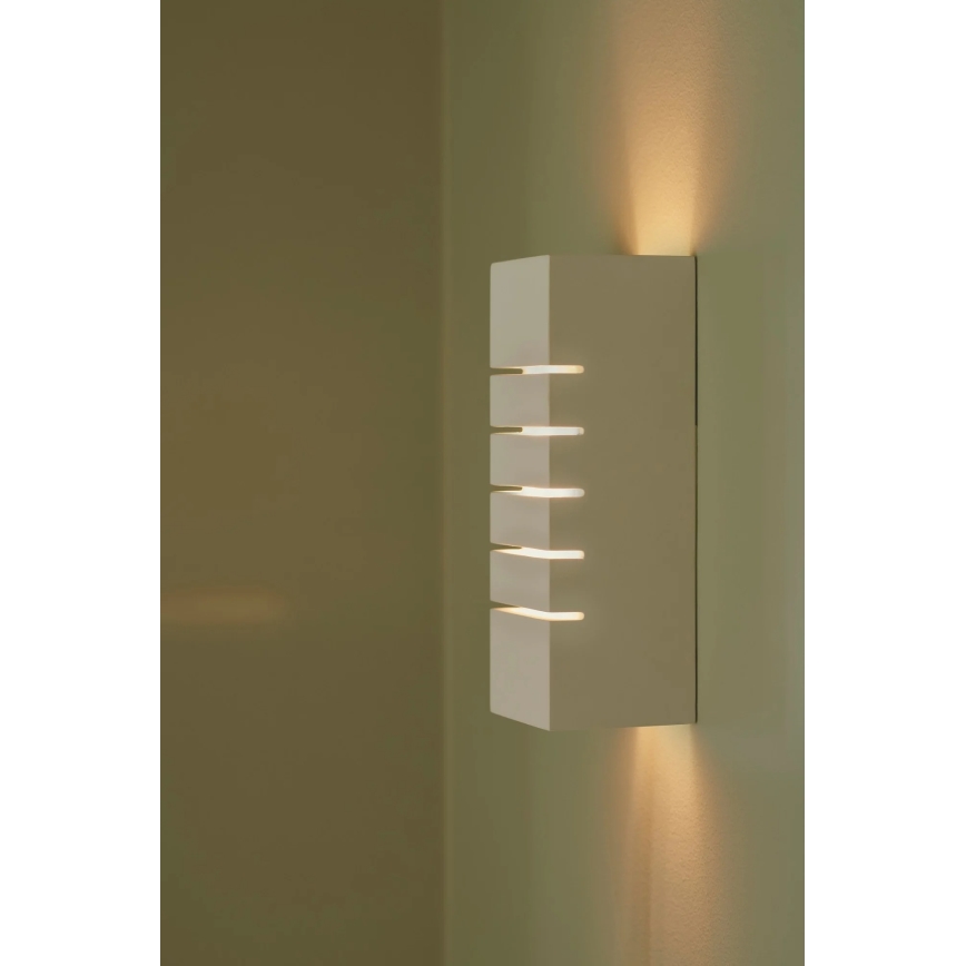 Nordlux - Aplique de pared LANCIO 1xG9/5W/230V blanco