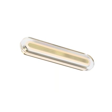 Nordlux - Aplique mural LED para baño CAVARA LED/11W/230V 3000/4000K IP44 latón