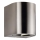 Nordlux - Aplique de pared LED para exterior CANTO 2xLED/6W/230V IP44 acero inoxidable