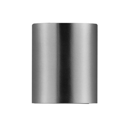 Nordlux - Aplique de pared LED para exterior CANTO 2xLED/6W/230V IP44 acero inoxidable