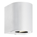 Nordlux - Aplique de pared LED para exterior CANTO 2xLED/6W/230V IP44 blanco
