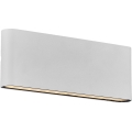 Nordlux - Aplique de pared LED para exterior KINVER LED/10W/230V IP54 blanco