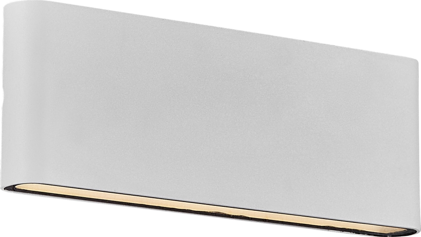 Nordlux - Aplique de pared LED para exterior KINVER LED/10W/230V IP54 blanco