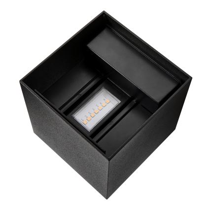 Nordlux - Aplique de pared LED para exterior MILDA LED/4,9W/230V IP44 negro