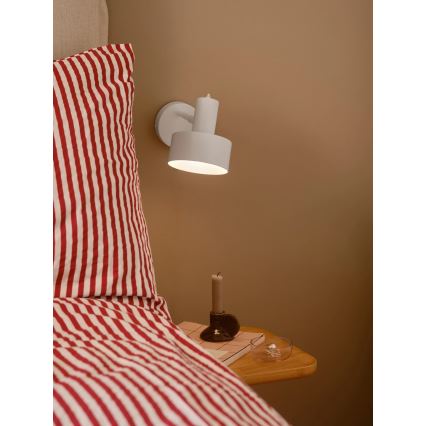 Nordlux - Aplique de pared MATIS 1xE27/15W/230V blanco