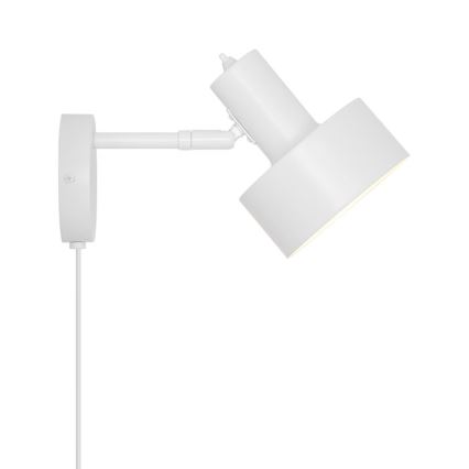 Nordlux - Aplique de pared MATIS 1xE27/15W/230V blanco