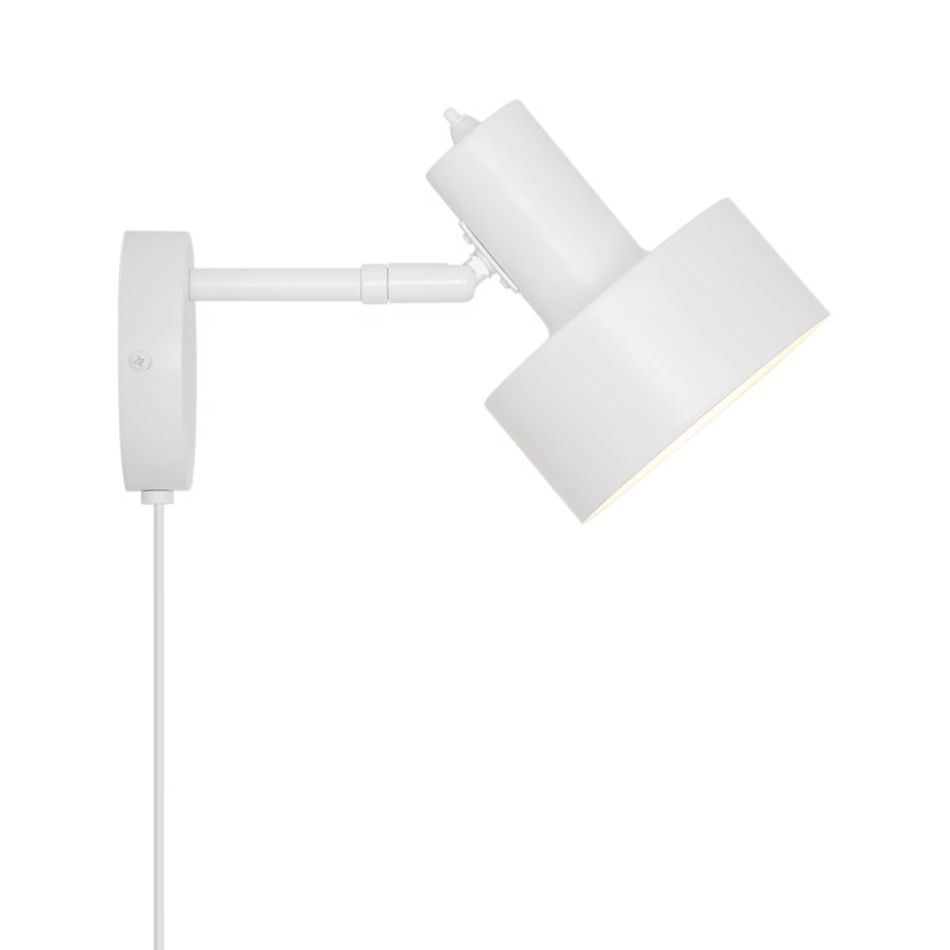 Nordlux - Aplique de pared MATIS 1xE27/15W/230V blanco