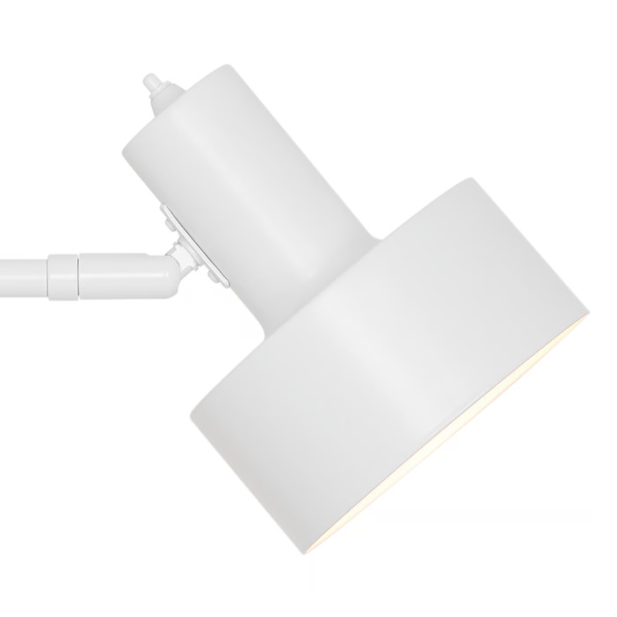 Nordlux - Aplique de pared MATIS 1xE27/15W/230V blanco