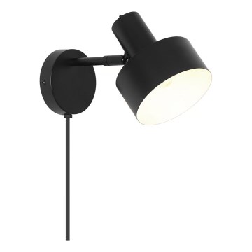 Nordlux - Aplique de pared MATIS 1xE27/15W/230V negro