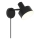 Nordlux - Aplique de pared MATIS 1xE27/15W/230V negro