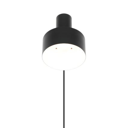 Nordlux - Aplique de pared MATIS 1xE27/15W/230V negro