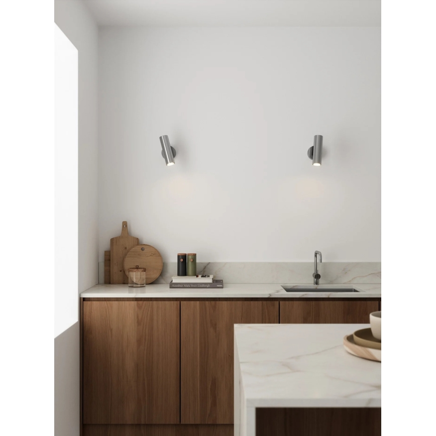 Nordlux - Aplique de pared orientable MIB 1xGU10/20W/230V cromo brillante