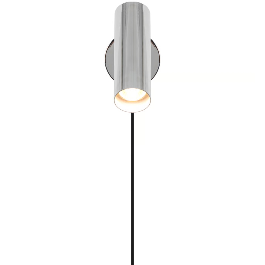 Nordlux - Aplique de pared orientable MIB 1xGU10/20W/230V cromo brillante