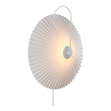 Nordlux - Aplique de pared NADIA 1xE14/25W/230V blanco