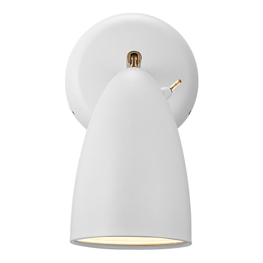 Nordlux - Aplique de pared NEXUS 1xGU10/6W/230V blanco