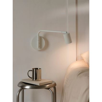 Nordlux - Aplique de pared orientable EXPLORE 1xGU10/5W/230V blanco