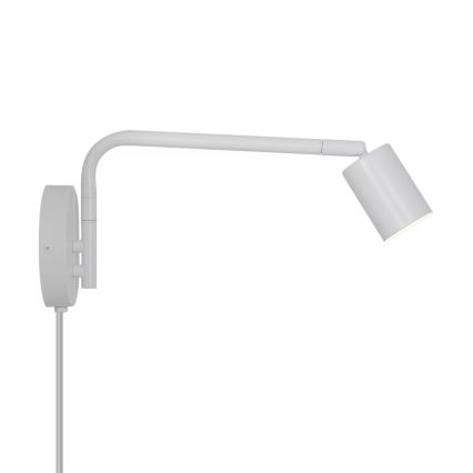 Nordlux - Aplique de pared orientable EXPLORE 1xGU10/5W/230V blanco