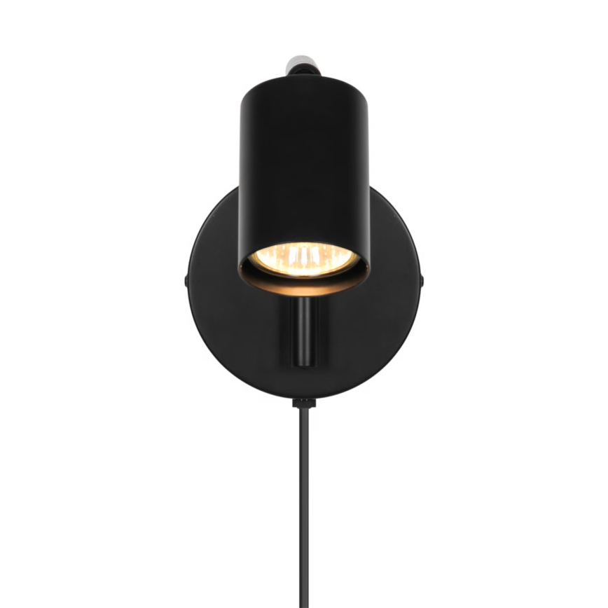 Nordlux - Aplique de pared orientable EXPLORE 1xGU10/5W/230V negro