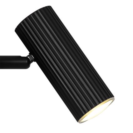 Nordlux - Aplique de pared orientable VICO 1xGU10/5W/230V negro