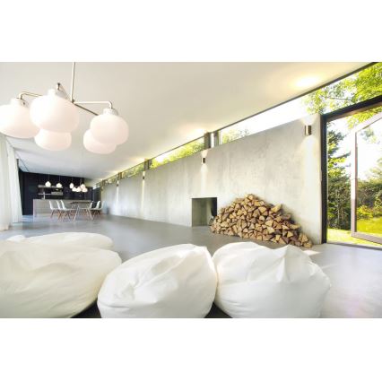 Nordlux - Aplique de pared para exterior CANTO 2xGU10/28W/230V IP44, latón