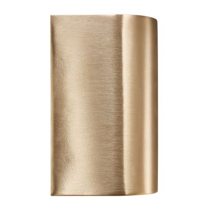 Nordlux - Aplique de pared para exterior CANTO 2xGU10/28W/230V IP44, latón