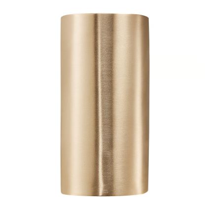 Nordlux - Aplique de pared para exterior CANTO 2xGU10/28W/230V IP44, latón