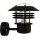 Nordlux - Aplique de pared para exterior VEJERS 1xE27/60W/230V IP54 negro