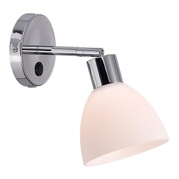 Nordlux - Aplique de pared RAY 1xE14/25W/230V blanco