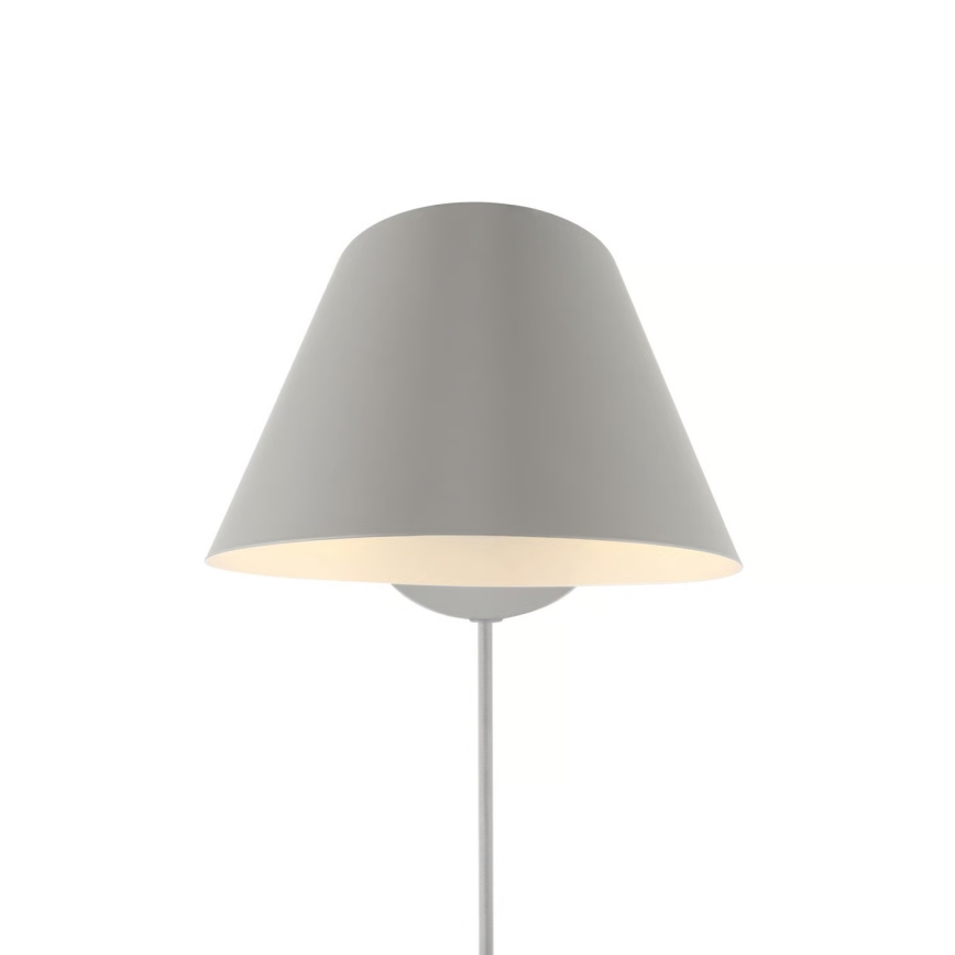 Nordlux - Aplique de pared STAY 1xE27/60W/230V gris