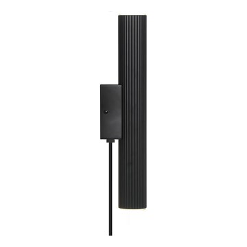 Nordlux - Aplique de pared VICO 2xGU10/5W/230V negro