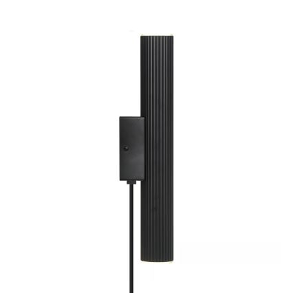 Nordlux - Aplique de pared VICO 2xGU10/5W/230V negro