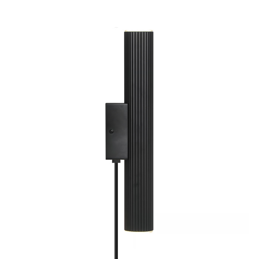 Nordlux - Aplique de pared VICO 2xGU10/5W/230V negro