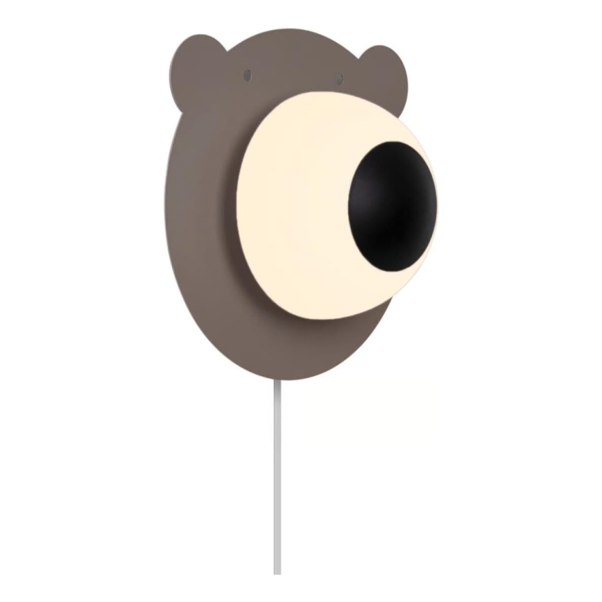 Nordlux - Aplique infantil BRUNA BEAR 1xE14/25W/230V oso