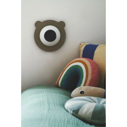 Nordlux - Aplique infantil BRUNA BEAR 1xE14/25W/230V oso