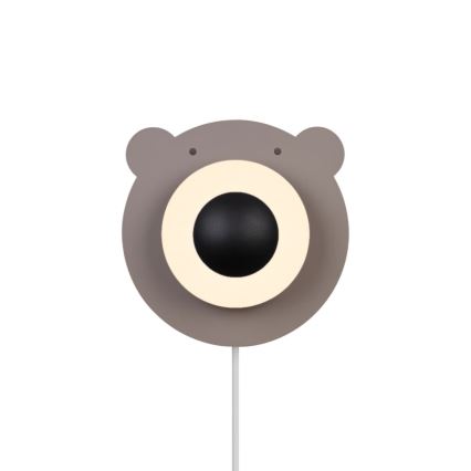 Nordlux - Aplique infantil BRUNA BEAR 1xE14/25W/230V oso
