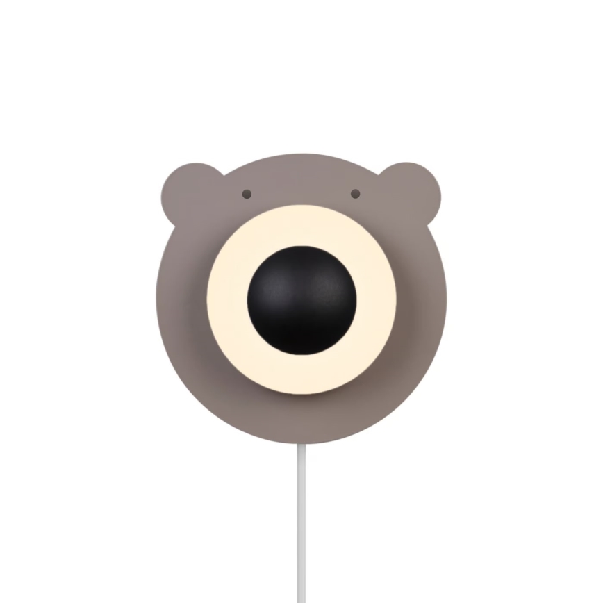 Nordlux - Aplique infantil BRUNA BEAR 1xE14/25W/230V oso