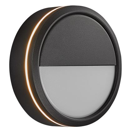 Nordlux - Aplique LED de exterior regulable AVA SMART LED/9,5W/230V 2700K IP54 negro