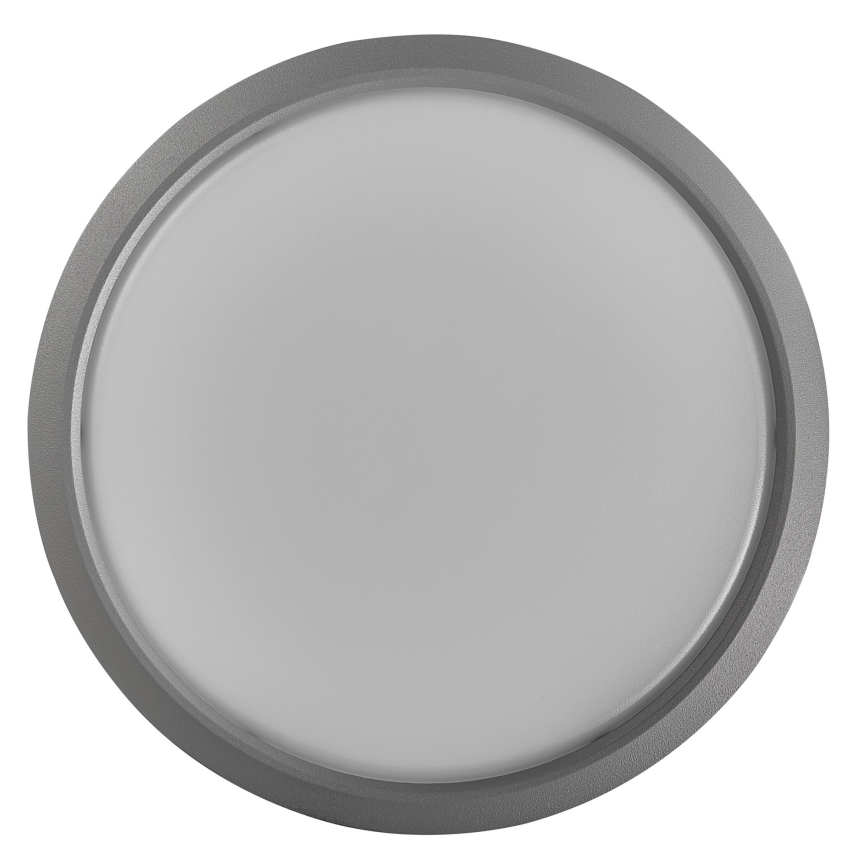 Nordlux - Aplique LED de exterior regulable AVA SMART LED/9,5W/230V 2700K IP54 gris