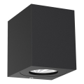 Nordlux - Aplique LED de pared exterior CANTO 2xLED/6W/230V IP44 negro