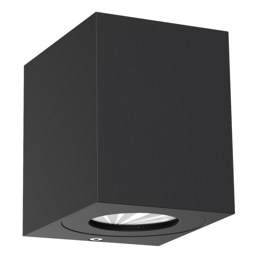 Nordlux - Aplique LED de pared exterior CANTO 2xLED/6W/230V IP44 negro