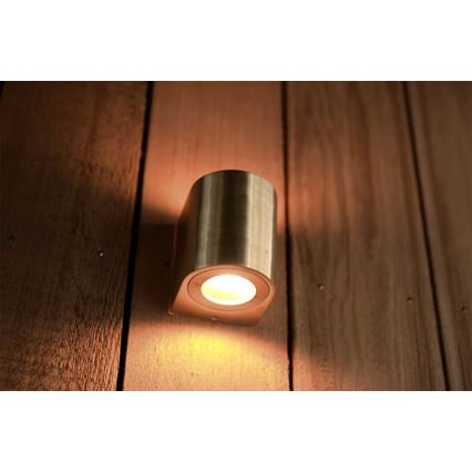 Nordlux - Aplique LED de pared para exterior CANTO 2xLED/6W/230V IP44 latón