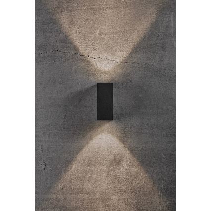 Nordlux - Aplique LED para exterior ASBOL LED/13,3W/230V 3000K IP44 negro