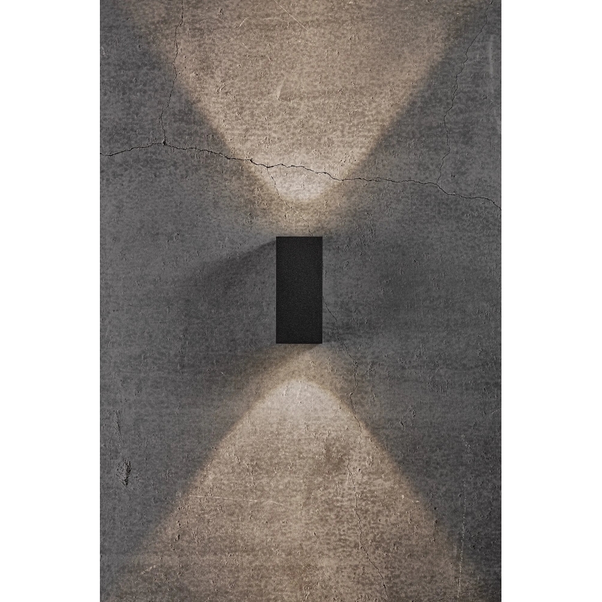 Nordlux - Aplique LED para exterior ASBOL LED/13,3W/230V 3000K IP44 negro