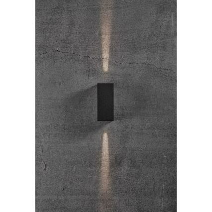Nordlux - Aplique LED para exterior ASBOL LED/13,3W/230V 3000K IP44 negro