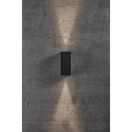 Nordlux - Aplique LED para exterior ASBOL LED/13,3W/230V 3000K IP44 negro