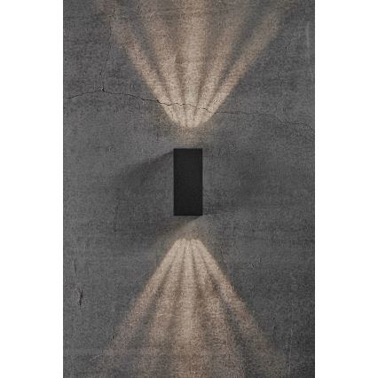 Nordlux - Aplique LED para exterior ASBOL LED/13,3W/230V 3000K IP44 negro